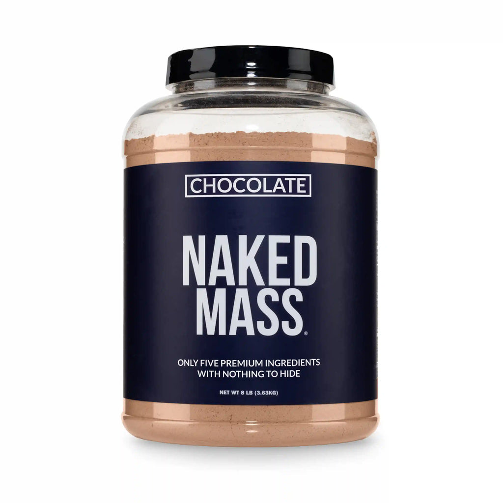 Chocolate Mass Gainer Protein Supplement | Naked Chocolate Mass - 8LB