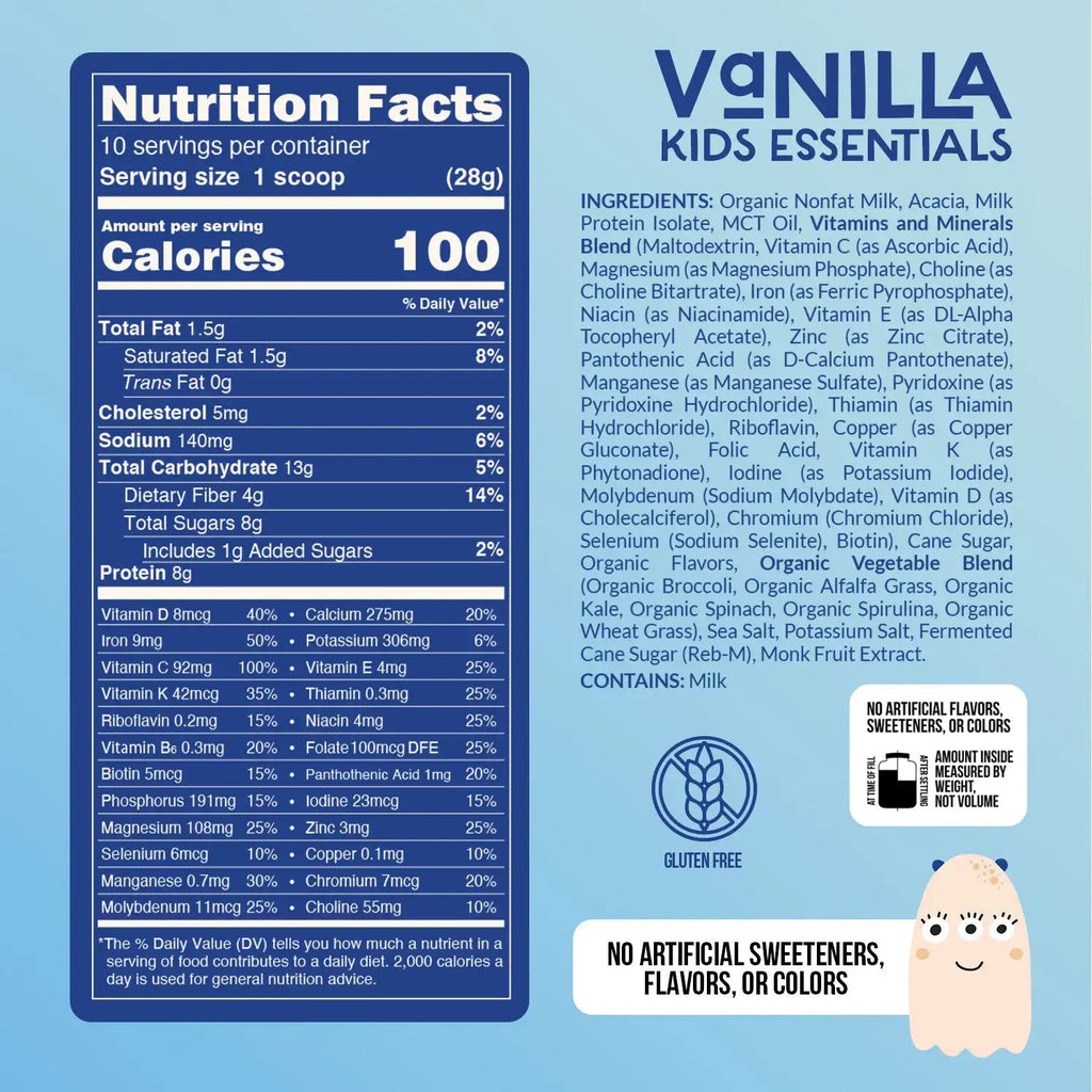 Kid's Nutrition Shake | Vanilla