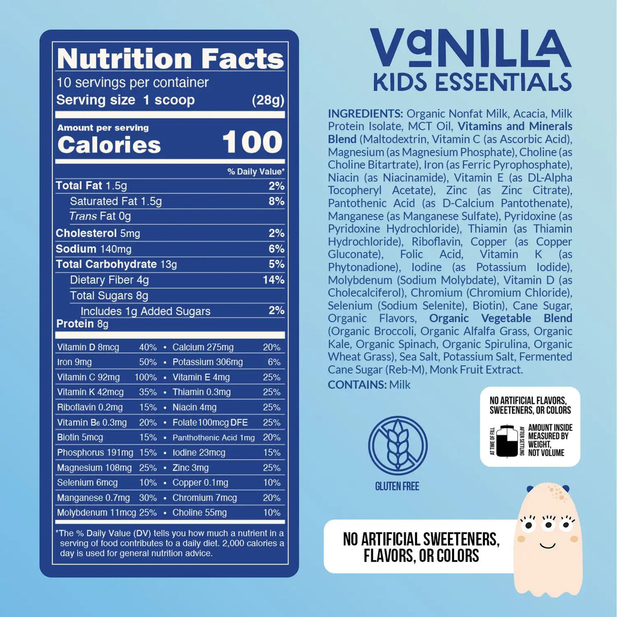 Kid's Nutrition Shake | Vanilla
