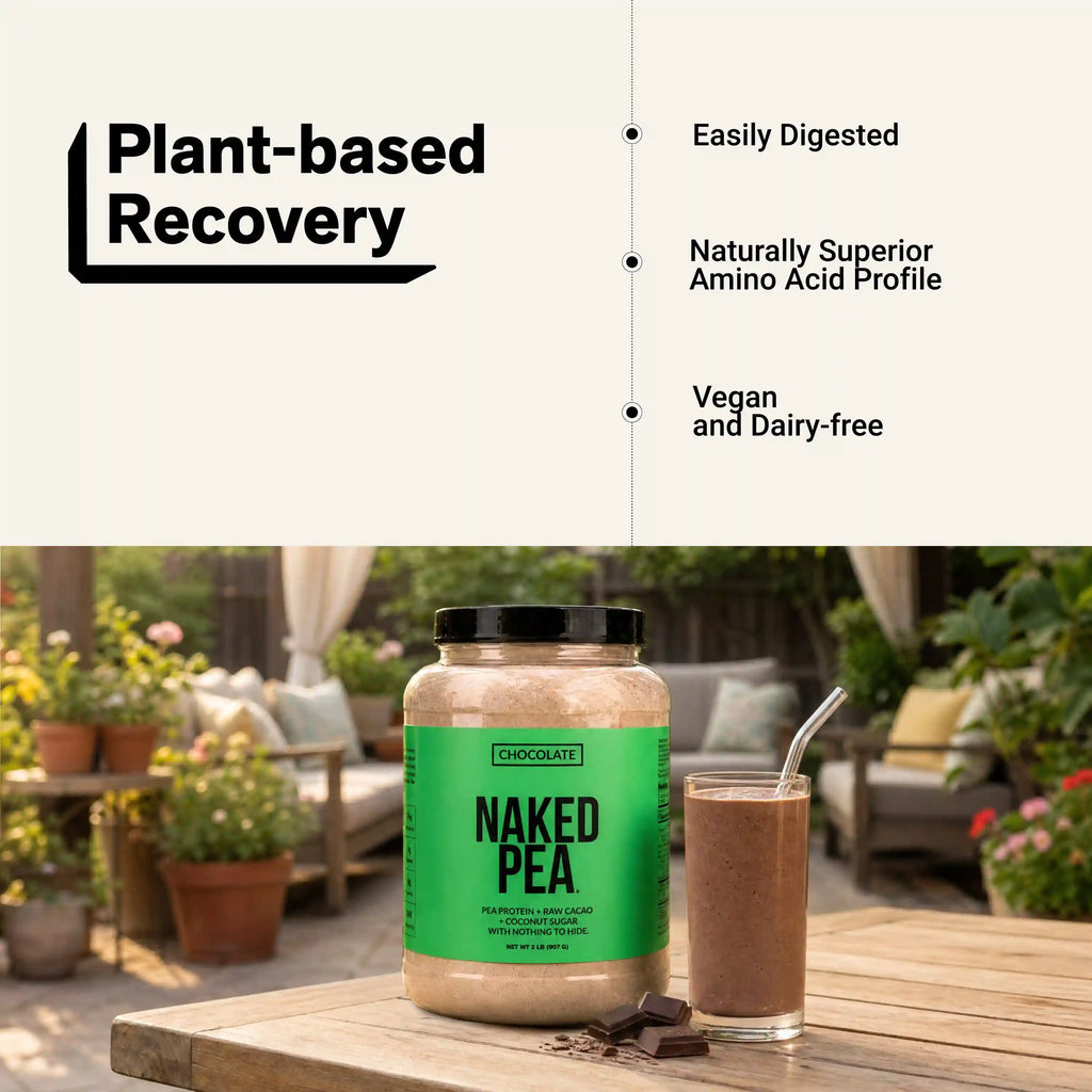 Chocolate Pea Protein Powder | Naked Chocolate Pea - 2LB