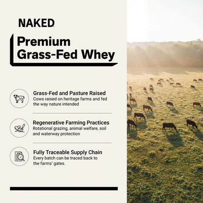 Chocolate Whey Protein Powder | Naked Chocolate Whey - 5LB
