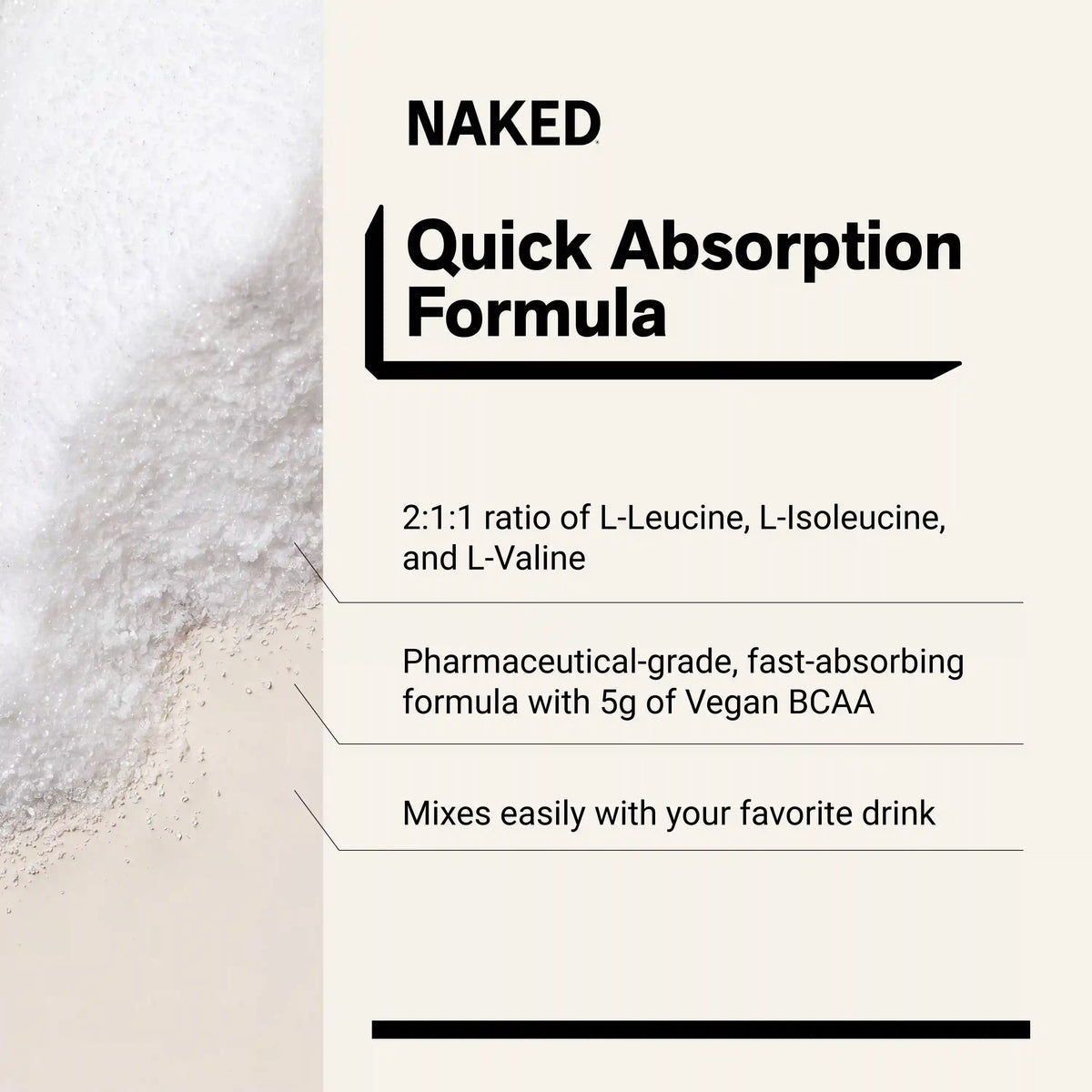 Strawberry Lemonade Branched Chain Amino Acids | Naked BCAAs - 34 Servings