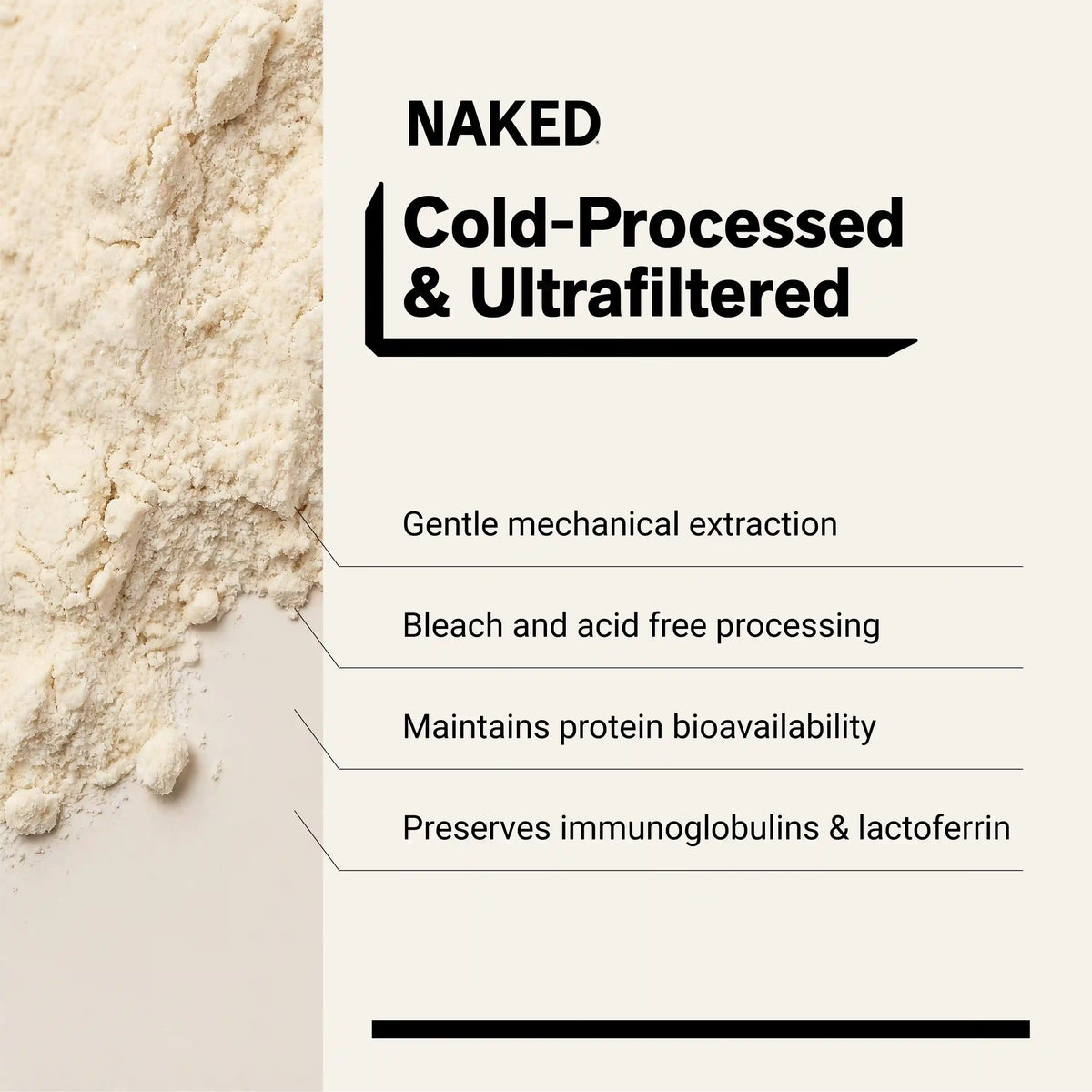Grass Fed Whey Protein Powder | Naked Whey - 5LB