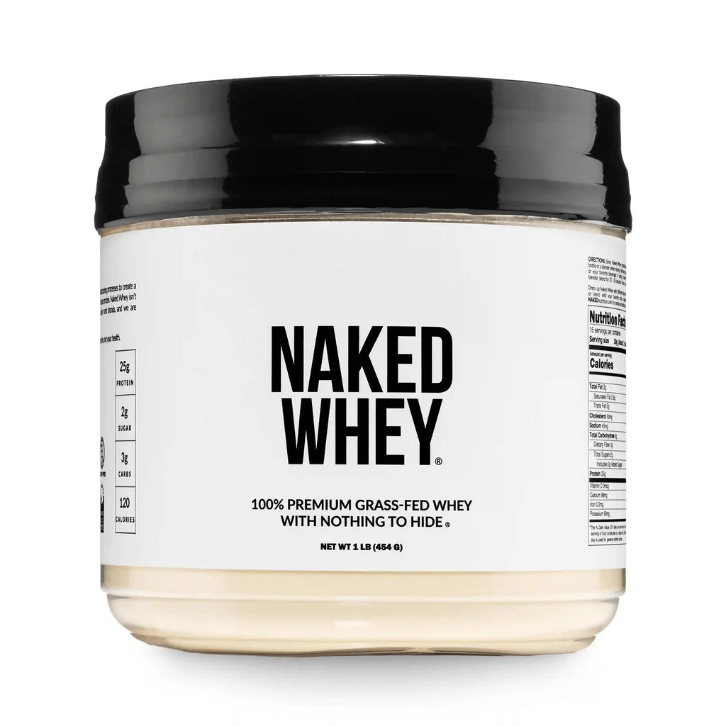 Grass Fed Whey Protein Powder | Naked Whey - 1LB